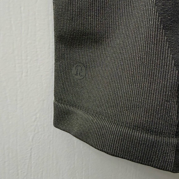 lululemon athletica Seamless Training Strappy Raceback Army Green Tank Top - Picture 5 of 5